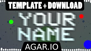 Agar.io Intro Template | Free Download + Tutorial (After Effects)