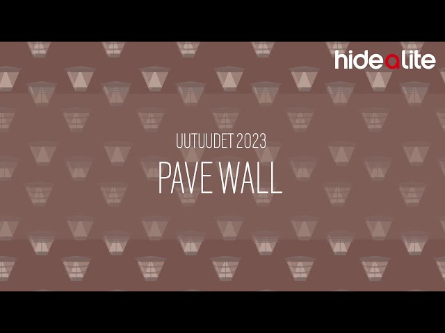 hide-a-lite Outd. wall lum. pave wall top deco ii p65 ik10 1680lm gr