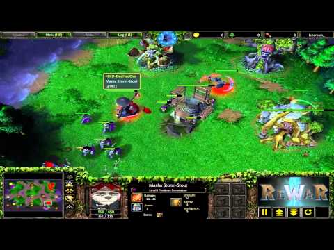 Rstars_Th000(HU) vs u2m.Lpots_Daxi(NE) - Game 2 - WarCraft 3 gameplay - RN495