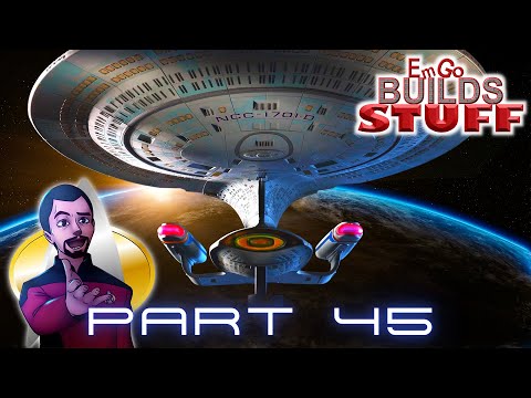 Eaglemoss Star Trek USS Enterprise NCC 1701-D Kit (Part 45): EmGo Builds Stuff