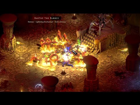 [D2R][2.4 PTR] Hydra + Fire Ball Starter (Gameplay)