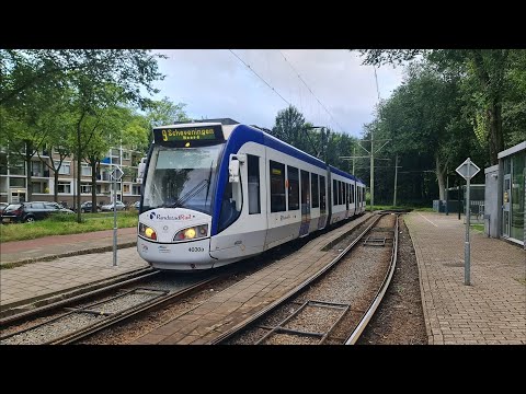 HTM RandstadRail 9 Den Haag Vrederust - Scheveningen Noord | Alstom RegioCitadis 4030 | 2021