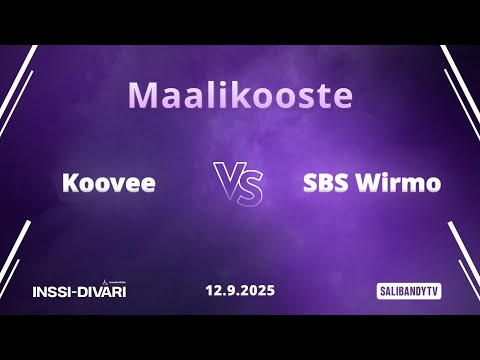 Maalikooste: Koovee - SBS Wirmo (Inssi-Divari M)