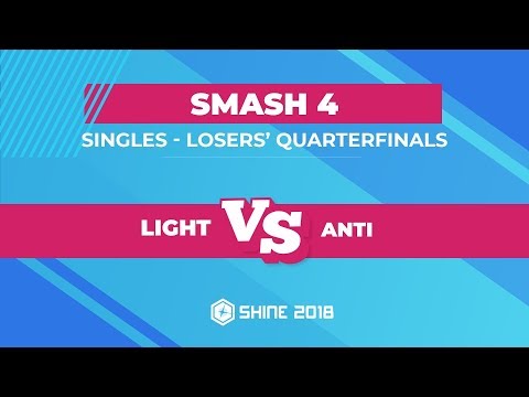 Light vs ANTi - Smash 4 Singles: Losers' Quarterfinals - Shine 2018