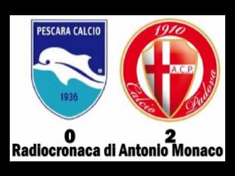 Antonio Monaco in Pescara-Padova 0-2 (19-3-2011) Radiocronaca da Radio 1 RAI