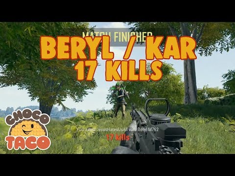 chocoTaco Tests New Beryl M762 - PUBG Game Recap