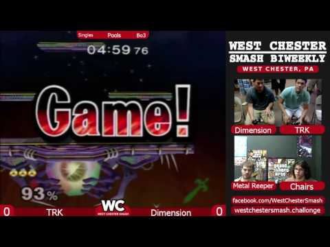 WCS 8/6/2016 Pools: TRK (Sheik) vs Dimension (Marth)
