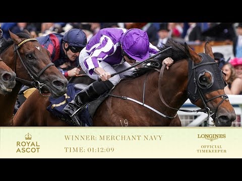 Merchant Navy Wins The Diamond Jubilee Stakes | Royal Ascot 2018
