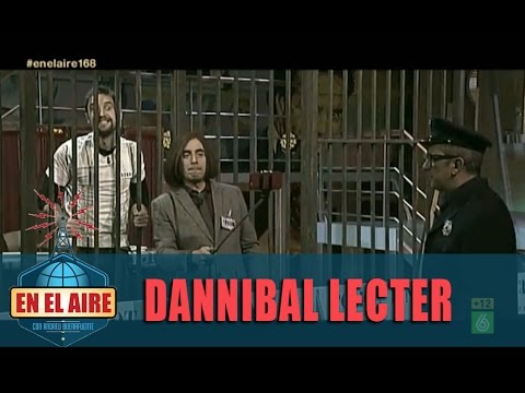 Dani Rovira protagoniza 'Dannibal Lecter' en el plató de En el aire