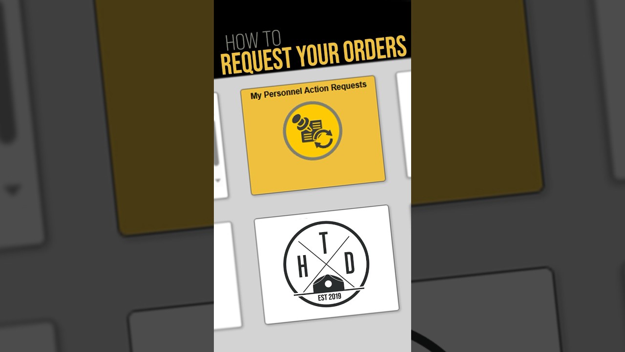 How to Request your Orders 📄 #military #army