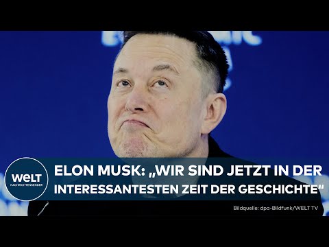DAVOS: „Unerschöpflicher Wohlstand“ – Wie Elon Musk mit KI und Robotern die Welt verändern will