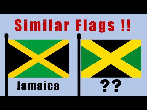 Similar Flags of Each Country - Part 1