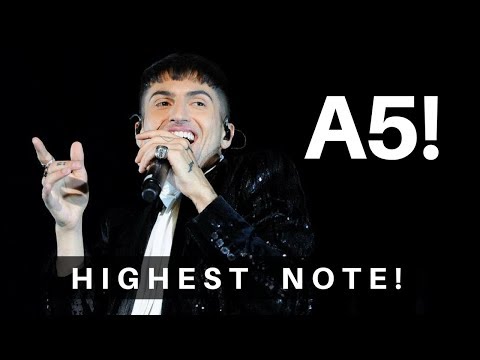 Mitch Grassi hits his highest note! (A5)