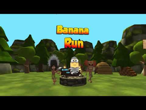 Subway Banana Rush - Cool Fullscreen Android Gameplay.