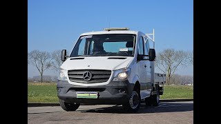 شاحنة مسطحة Mercedes-Benz SPRINTER 513 dubbel cabine EURO6 | صورة 4 - Autoline