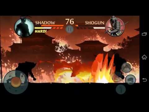 Shadow Fight 2 SHOGUN battle ENGLISH - Tactics included