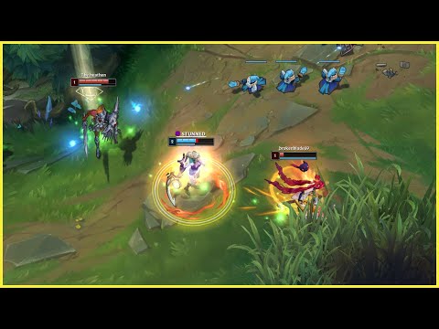 lvl 1 bot lane disaster vs G2 Flakked