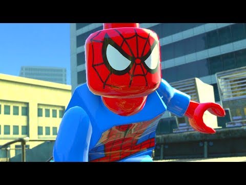 LEGO Marvel Super Heroes Walkthrough Part 2 - Spider-Man Vs. Doctor Octopus