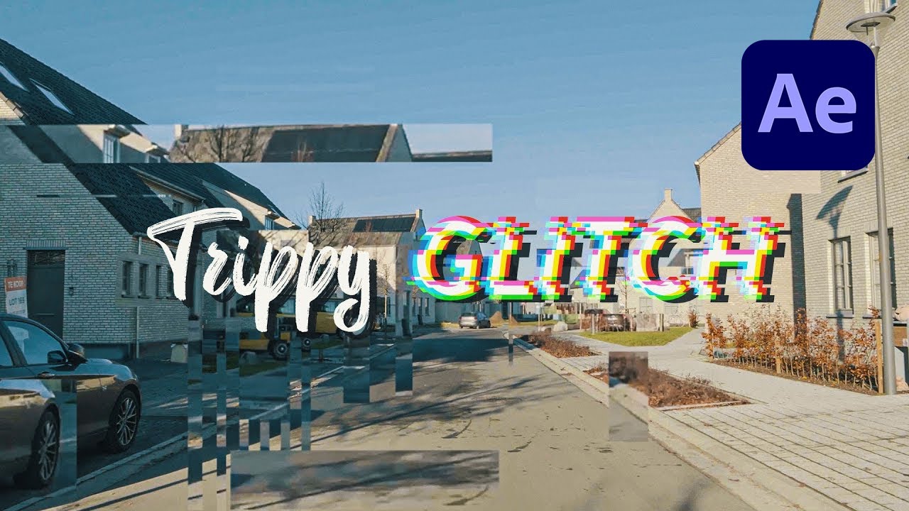 Trippy Glitch Projection Effect in After Effects Tutorial