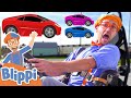 Super Fast Go Karts Engines And Numbers With Blippi Educational Videos For Kids