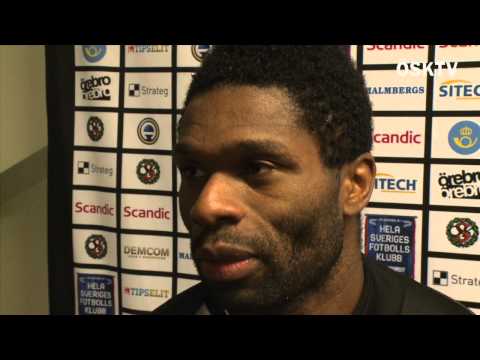 Samuel Wowoah efter fölusten mot Peking