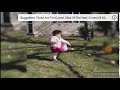 A Little Baby Tryed To Throw Her Easter Egg But Lands It Into The Basket