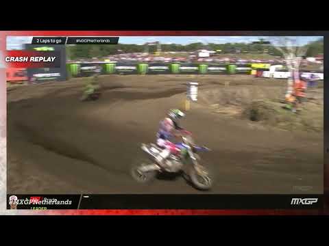 Seewer crash  | MXGP Race 1 | MXGP of The Netherlands