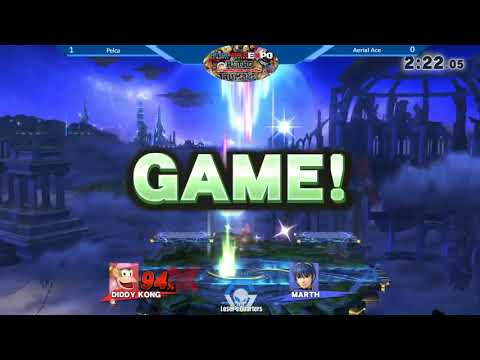 Retro Rumble - Loser's Quarters: Pelca (Cloud/Diddy Kong) vs Aerial Ace (Marth)