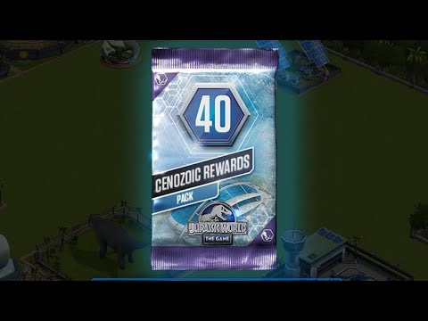CENOZOIC PARK UNLOCKED LVL 40 PACK!!! NO VIP NO HACK #7 | Jurassic World The Game