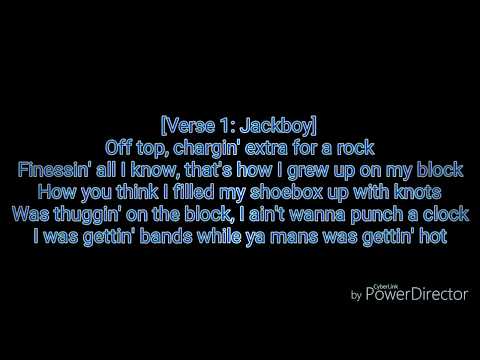 Kodak Black & Jackboy "G To The A" ( lyric video )