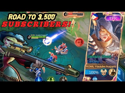 ONE OF THE MOST AGGRESSIVE LESLEY MONTAGE YOU WILL SEE ON MLBB