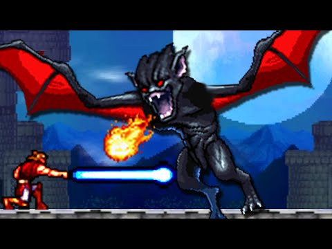 Castlevania Adventure ReBirth (Wii) All Bosses (No Damage)