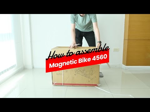 How to assemble Magnetic Bike 4560