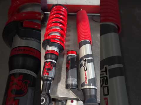 I really enjoy working with Fox shocks on the TRD Toyota Tacoma.Are you prepared for off-roading