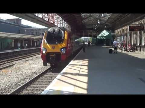 VT 221105 'William Baffin' departs Chester; 1A51 | Sunday 7th July 2013 [HD].