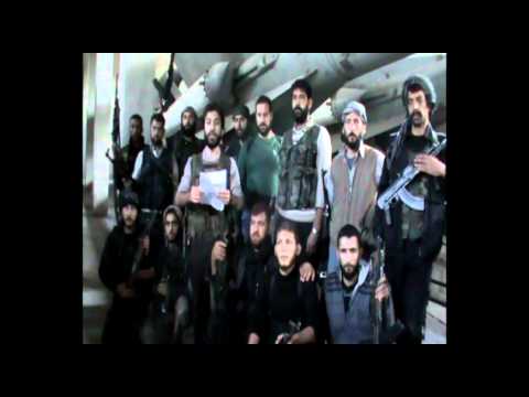 بيان إعلان السيطرة على كتيبة الدفاع الجوي والصواريخ في قرية الأفتريس في ريف دمشق