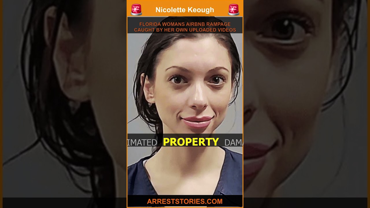 FLORIDA WOMANS AIRBNB RAMPAGE CAUGHT BY HER OWN UPLOADED VIDEOS