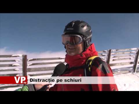 Distracție pe schiuri