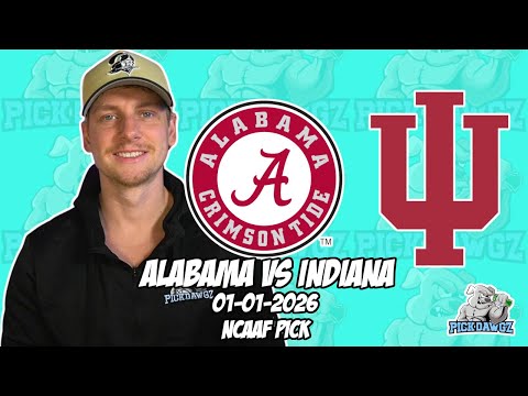 Alabama vs Indiana 1/1/26 College Football Picks & Predictions | Rose Bowl