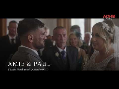 Amie & Paul wedding film, Dakota Hotel, South Queensferry
