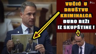 Bura u Skupštini: Premijer Macut beži iz sale nakon govora Aleksića - neće da sluša Vučića!