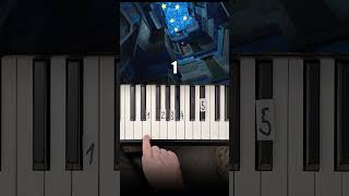 Squid Game End Theme Piano Tutorial #shorts