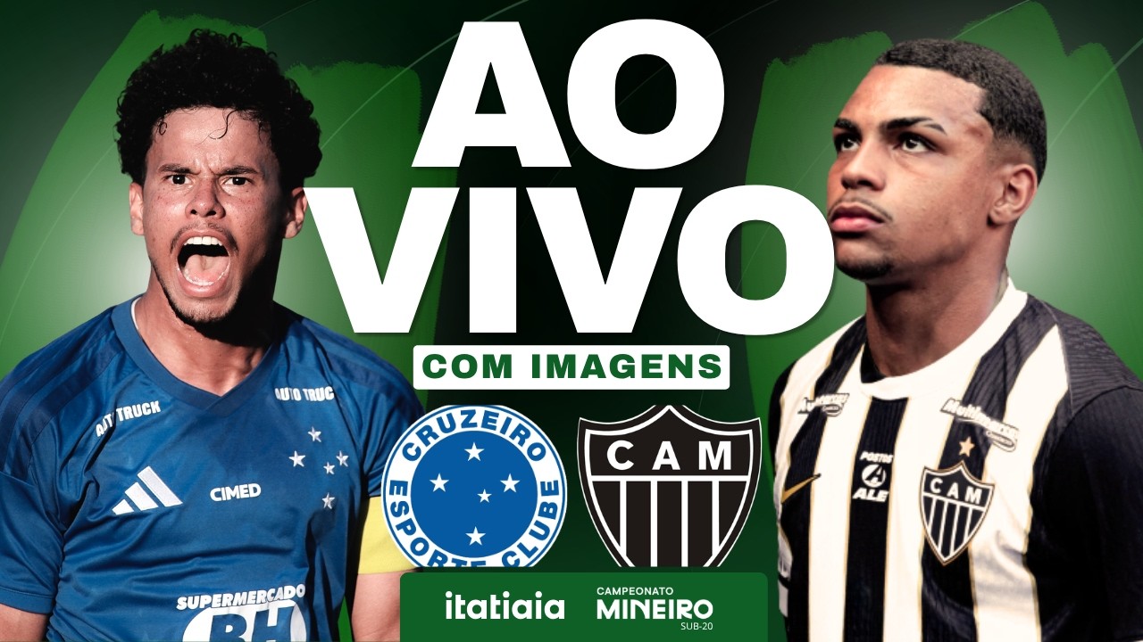 Cruzeiro x Atlético: veja, ao vivo e com imagens, à final do Mineiro Sub-20