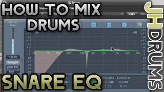 Snare Drum EQ - How To Mix Drums (Part 6) | by JHDrums