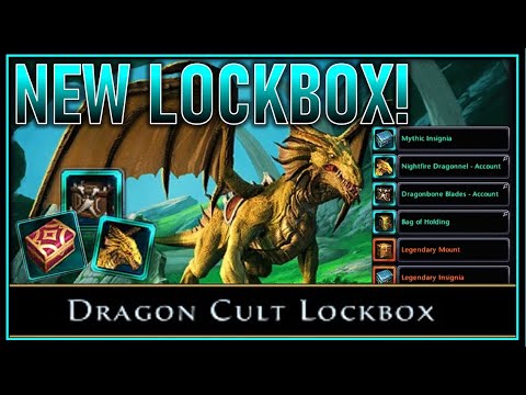 Lockbox Rework: NEW "Dragon" Mount & MYTHIC Artifact Set! R.I.P Tradebars - Neverwinter Mod 23