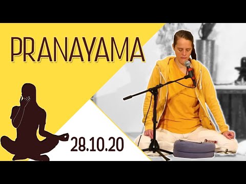 Pranayama Wechselatmung Kapalabhati mit Chitra 6.00 Uhr - 28.10.2020