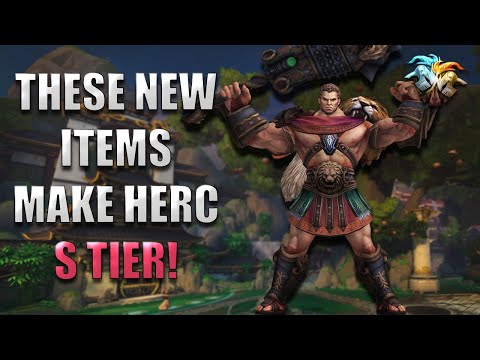 HERCULES BUFF!? OP NEW CRIT ITEMS!? BREASTPLATE OF REGROWTH!? - Grandmasters Ranked Duel - SMITE