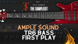 Video thumbnail for The Sampleist - Ample Bass TR6 by Ample Sound - First Play by The Sampleist