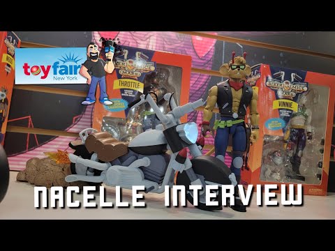Nacelle Interview with Brian Volk-Weiss at Toy Fair 2023 | Biker Mice • Sectaurs • More