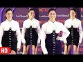 Tamannaah Bhatia Flaunts Her H0T Milky Glow In Black White Thigh Shorts Outfit At Lust Stories 2